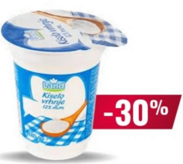 Kiselo vrhnje 180 g