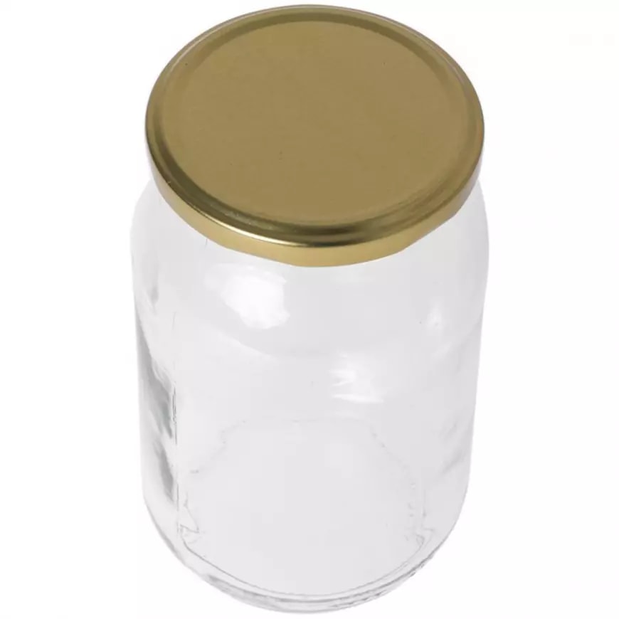 Staklenke sa zlatnim poklopcem 900 ml