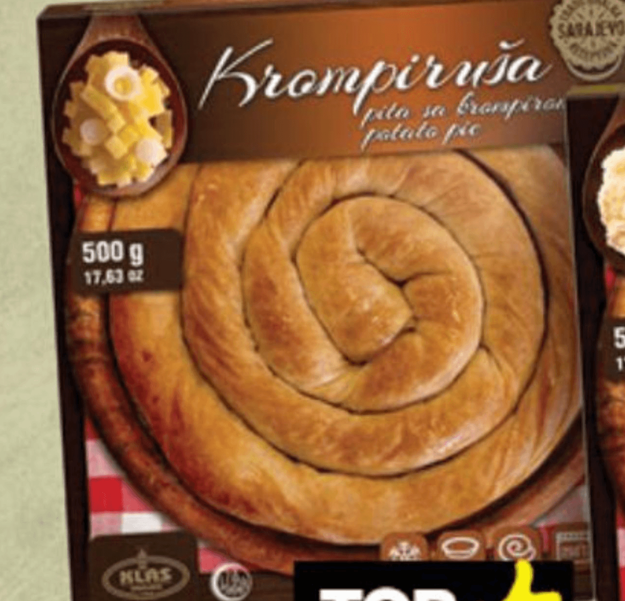 Pita s krumpirom 500 g