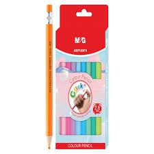 Drvene boje m&g 12 komada