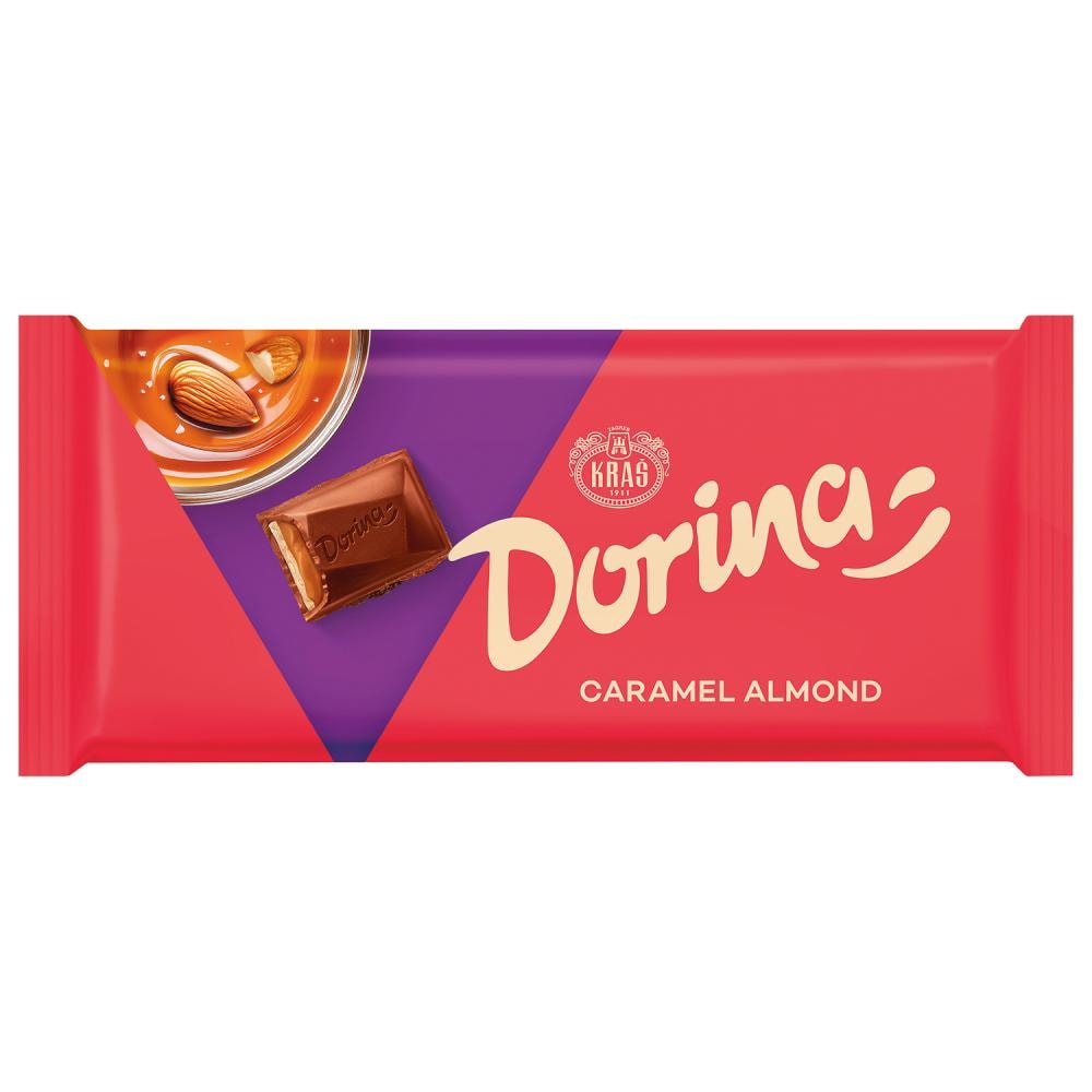 Čokolada dorina karamela-badem 100 g