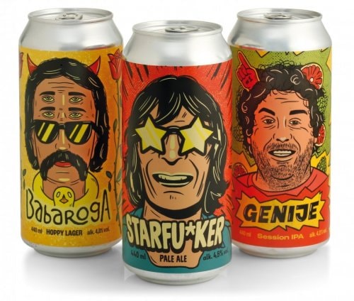 Craft pivo starfu*ker, genije ili babaroga 0,44 L