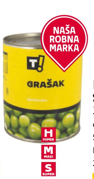 Grašak 800 g