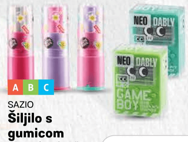 Šiljilo s gumicom