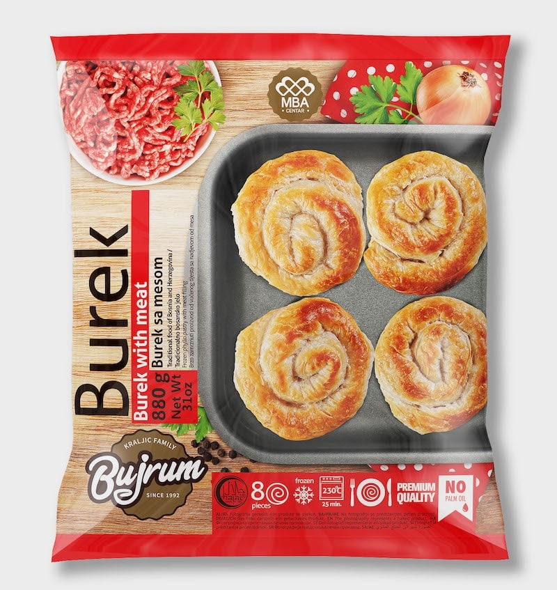 Pita s mesom 880g