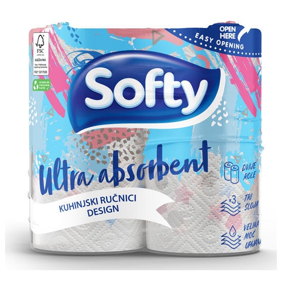 Softy kuhinjski ručnici 3 role