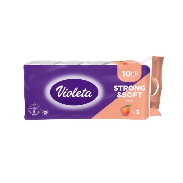 Toaletni papir violeta breskva 10/1 pakiranje Violeta