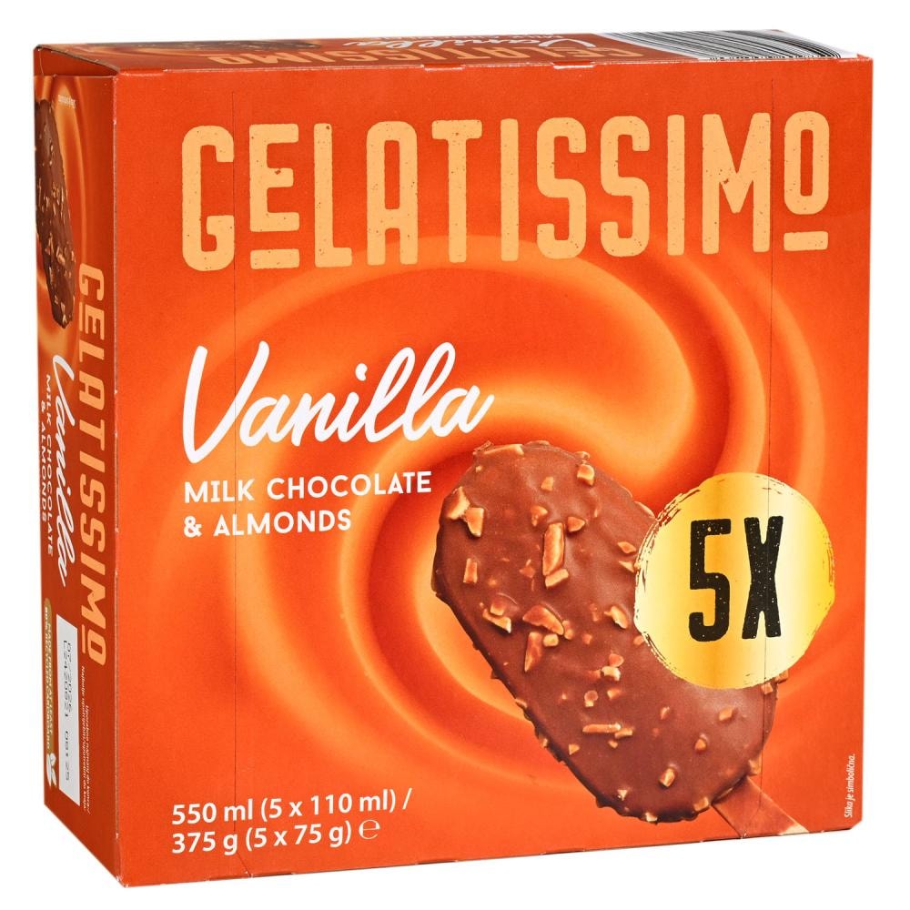 Gelatissimo sladoled 5x110ml
