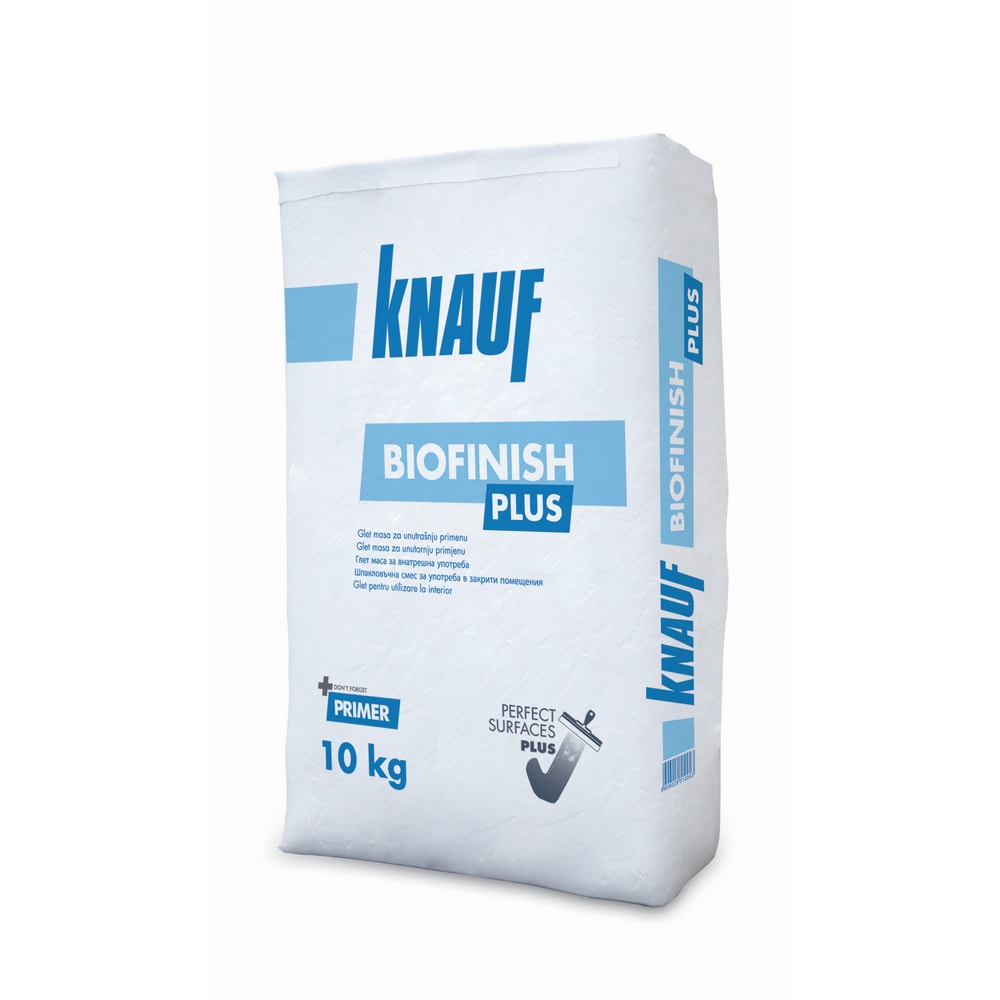 Cementna polimer glet masa biofinish plus 10 kg