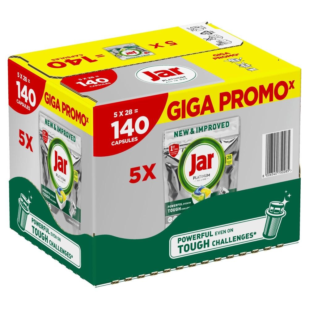Tablete za perilicu posuđa 140 komada