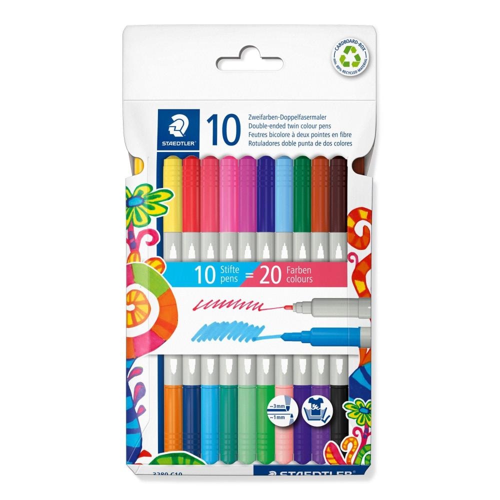 Triplus® dvostruki flomasteri 10 kom