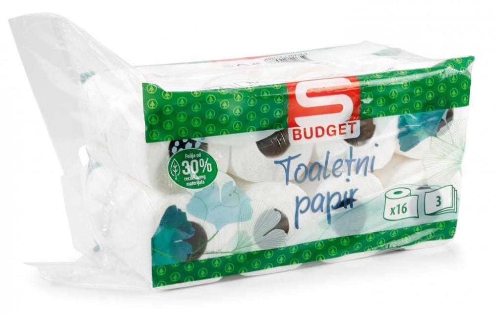 Toaletni papir 16 rola u pakiranju