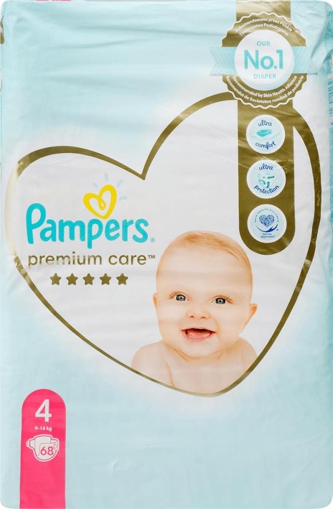 Pelene premium Jumbo pack, veličina 4 ili 5, 58/1 ili 68/1
