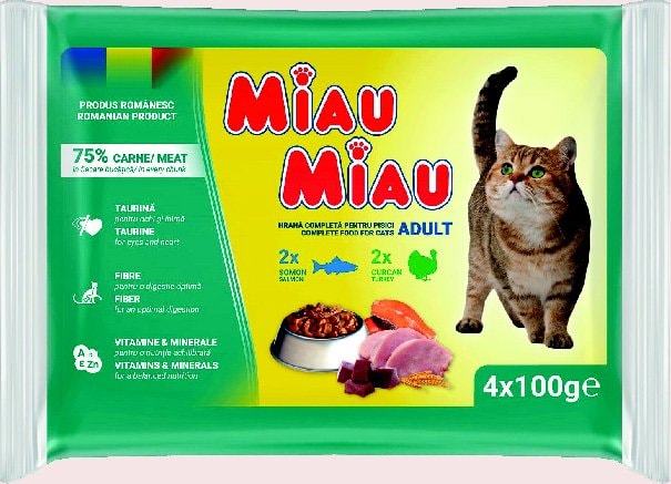 Hrana za mačke 4 x 100 g