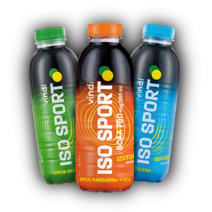 Izotonični napitak iso sport od 0,5 L do 1,5 L