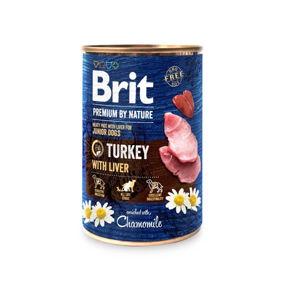 Brit premium junior puretina s jetrom 400g