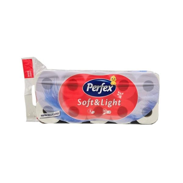 Perfex toaletni papir soft&light 16/1