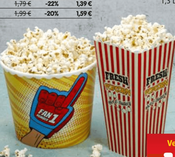 Kutija za popcorn 1 kom