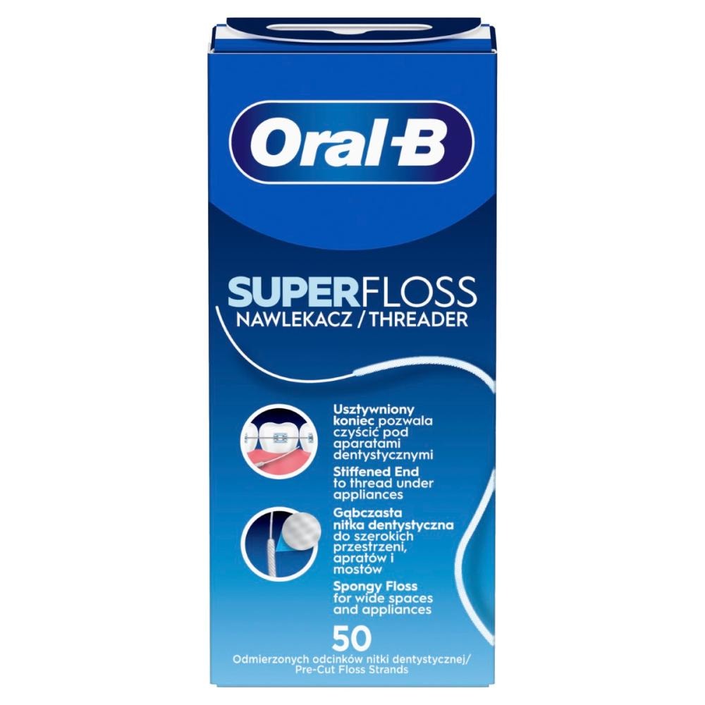 Oral-b zubni konac superfloss 50 kom.