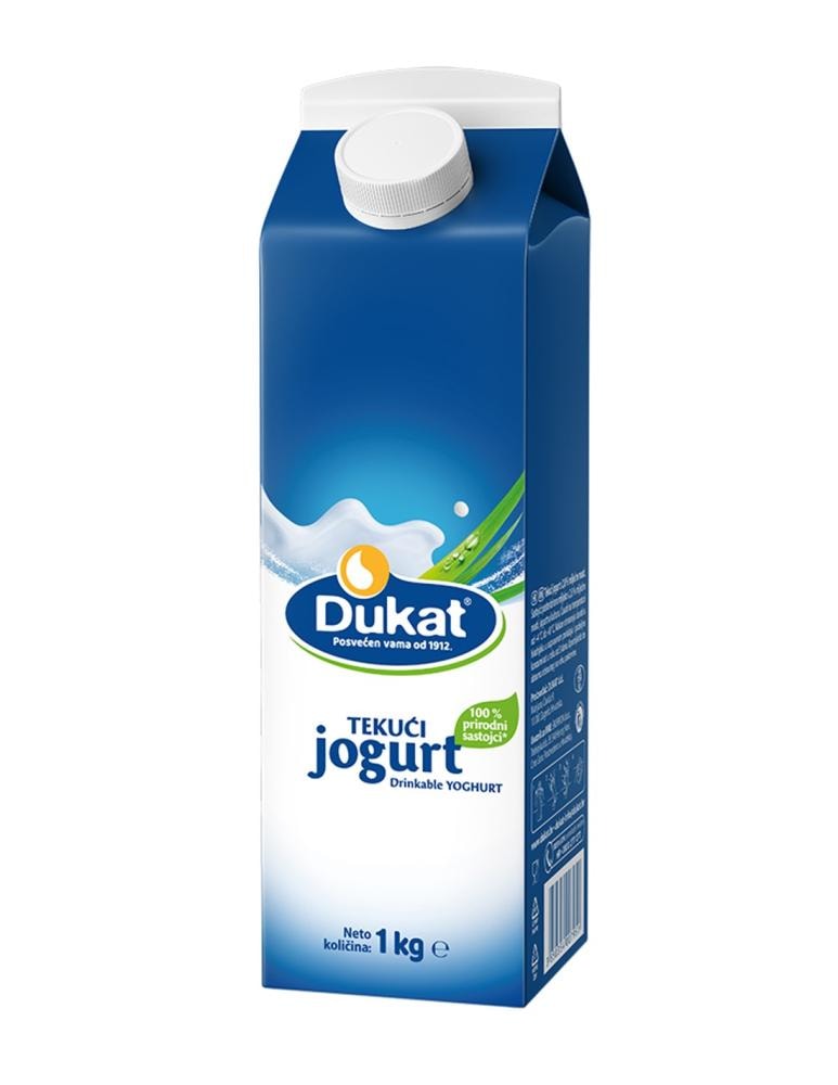 Jogurt tekući 1,5 kg Dukat
