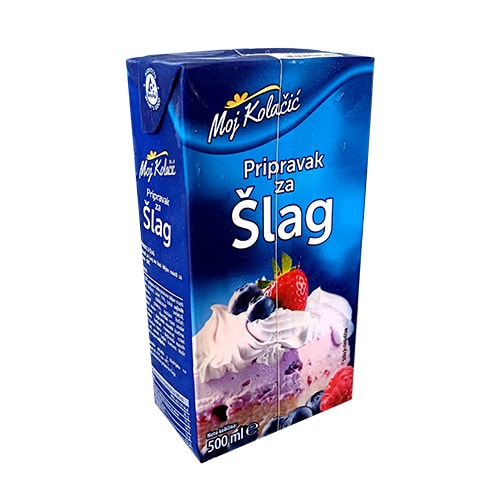 Pripravak za šlag 2x500 ml