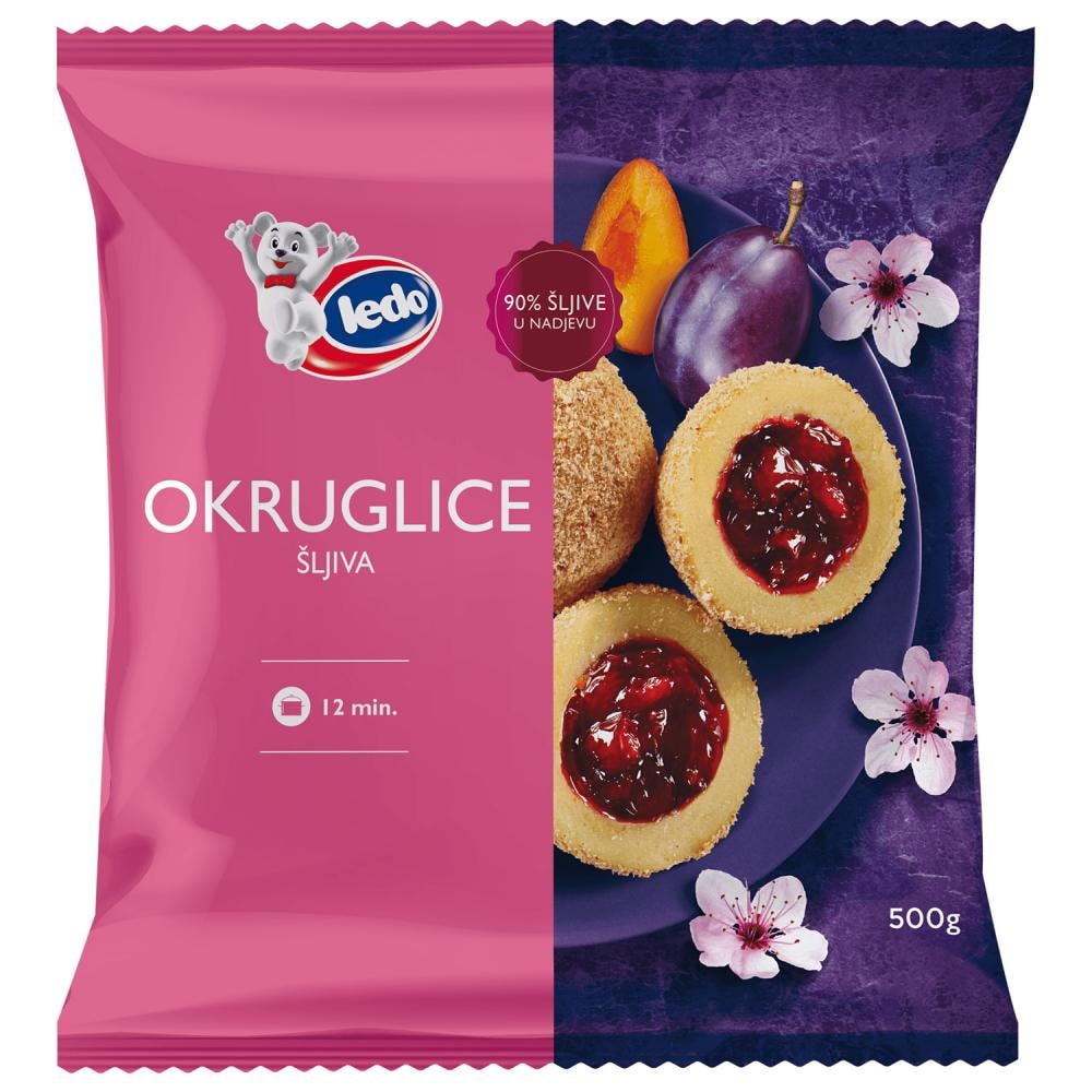 Okruglice s šljivama 500 g