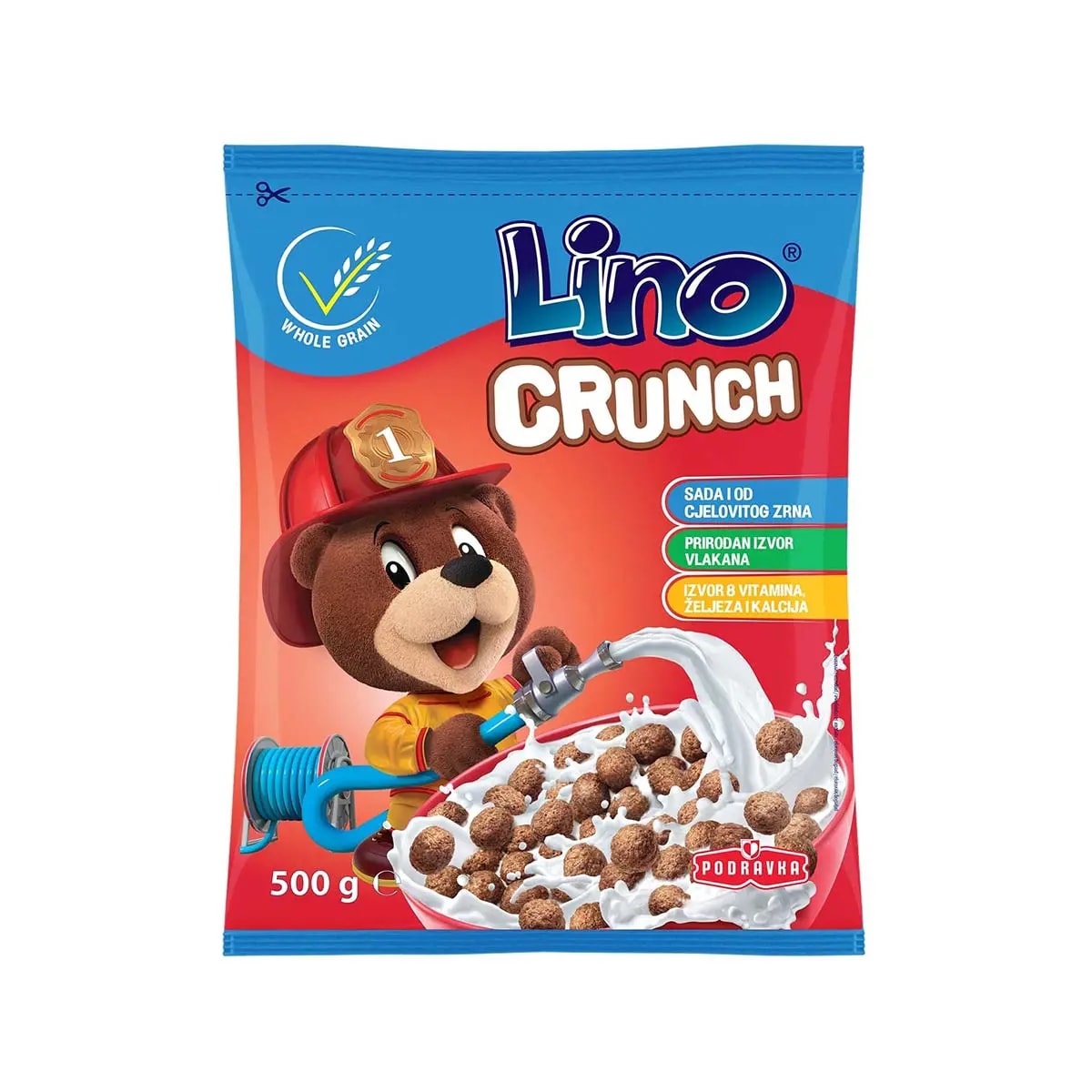 Lino, podravka žitne pahuljice 500 g