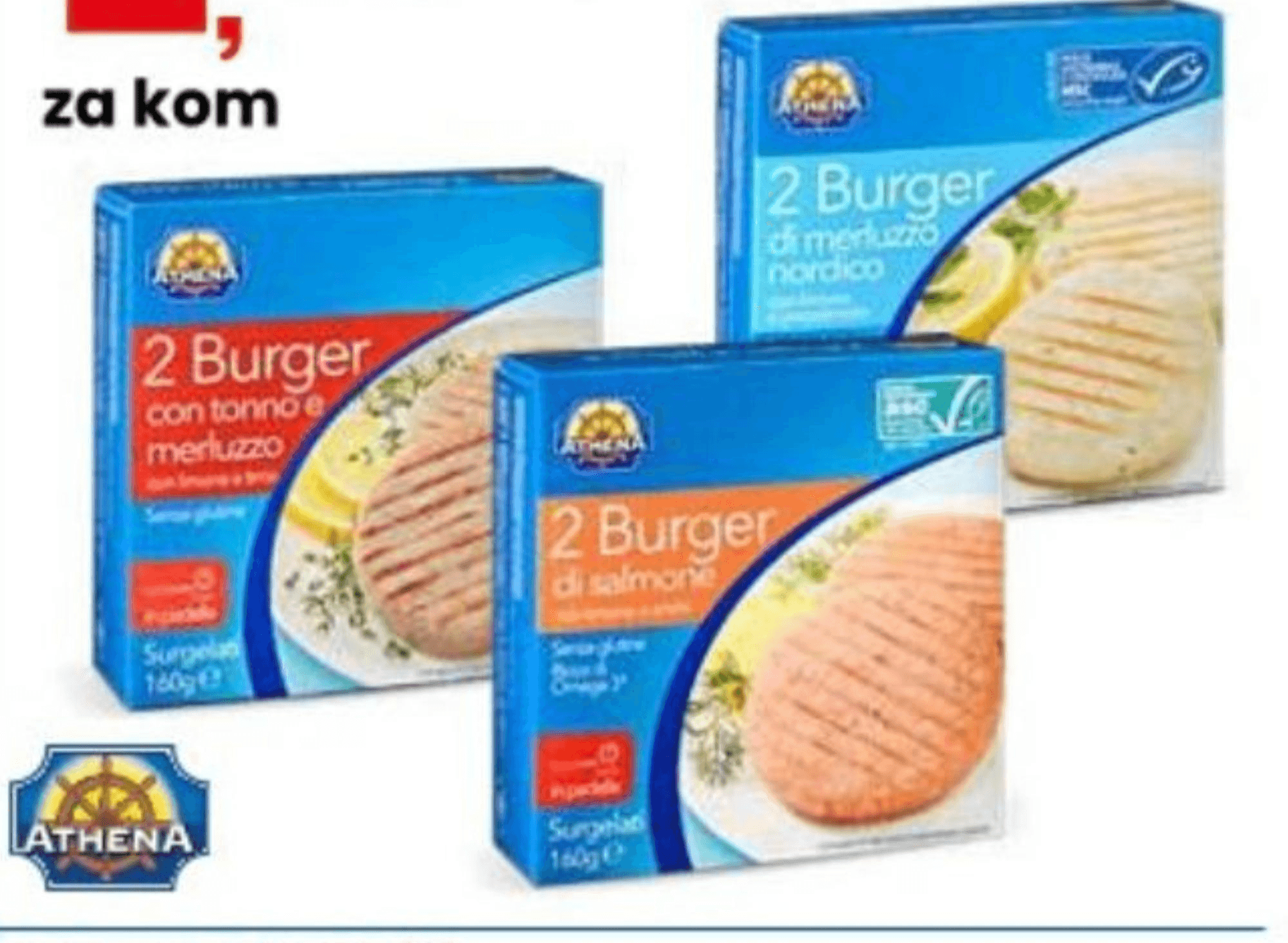 Burger bakalar 2 KOM