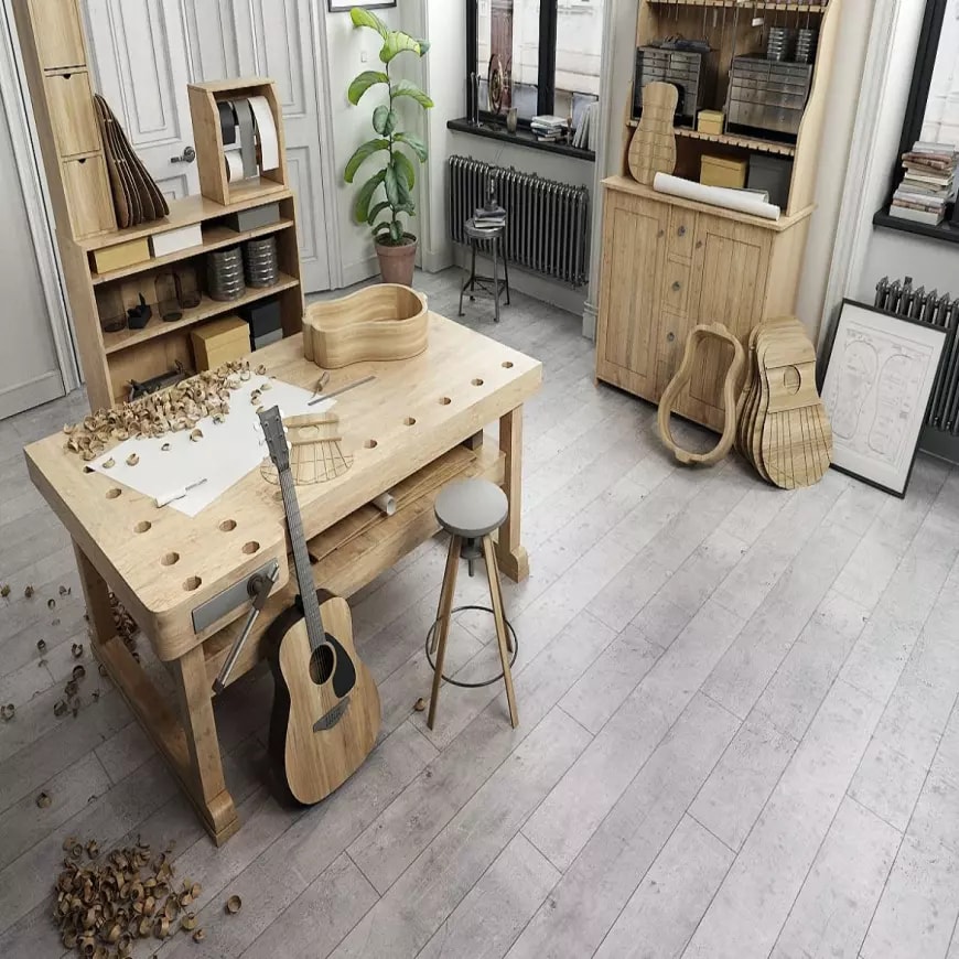 Laminat concrete loft