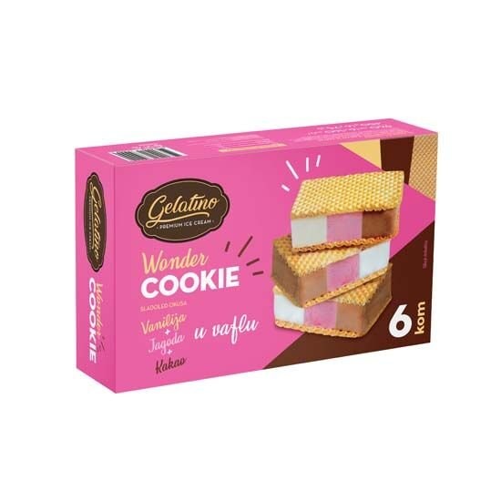 Sladoled sandwich 6x 160 ml