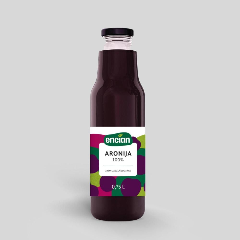 Encian sok aronija 0,75L
