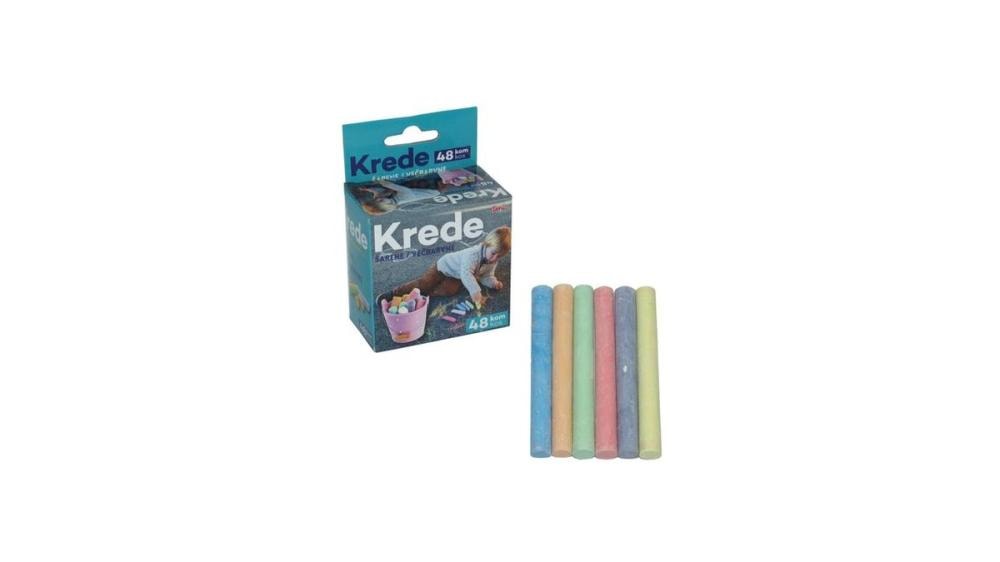 Kreda u boji 1 pak, 48 kom