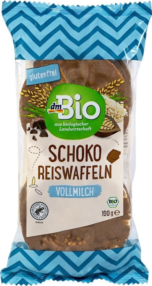 Snack od riže i mliječne čokolade 100 g