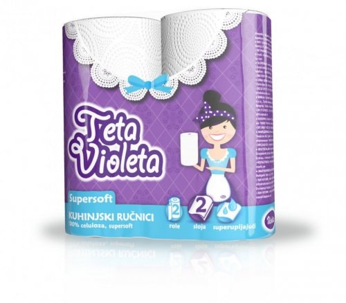 Violeta papirna konfekcija