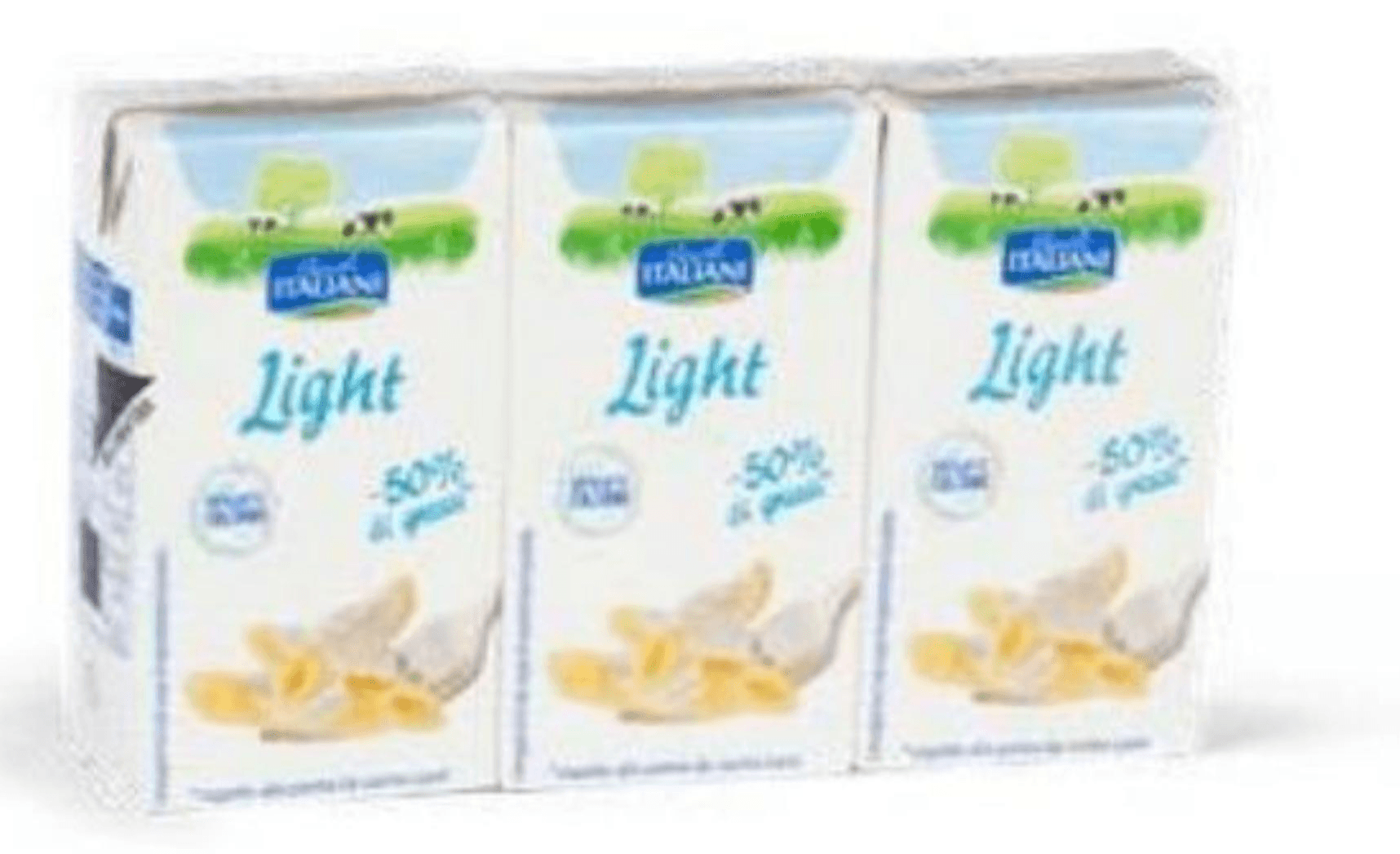 Italiani vrhnje za kuhanje light 3 x 125 ml