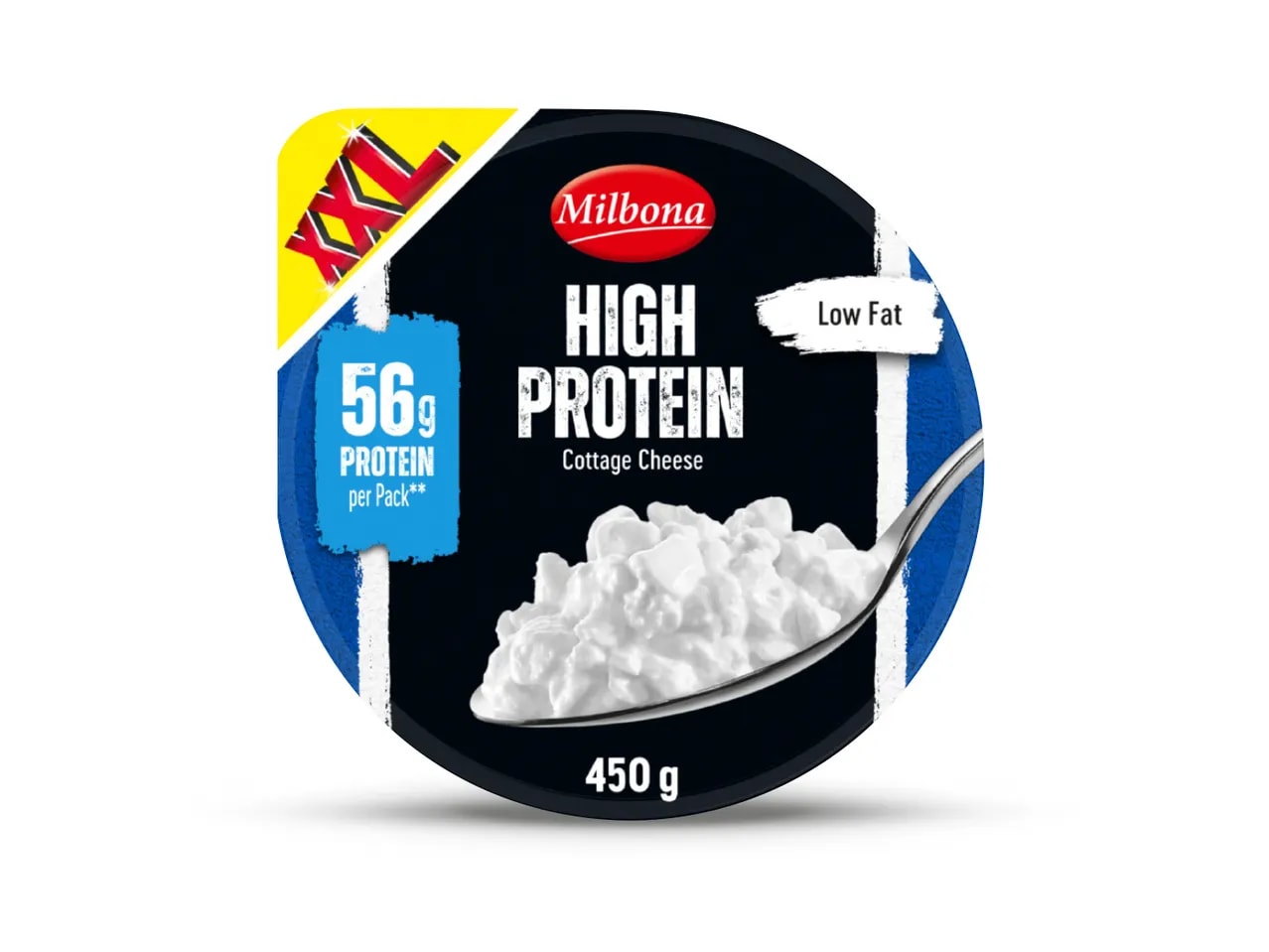 High protein svježi zrnati sir xxl 450 g
