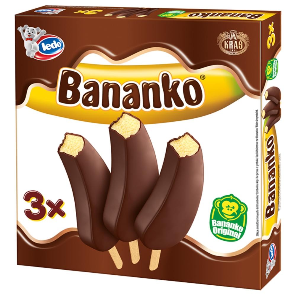 Bananko sladoled 3x85ml