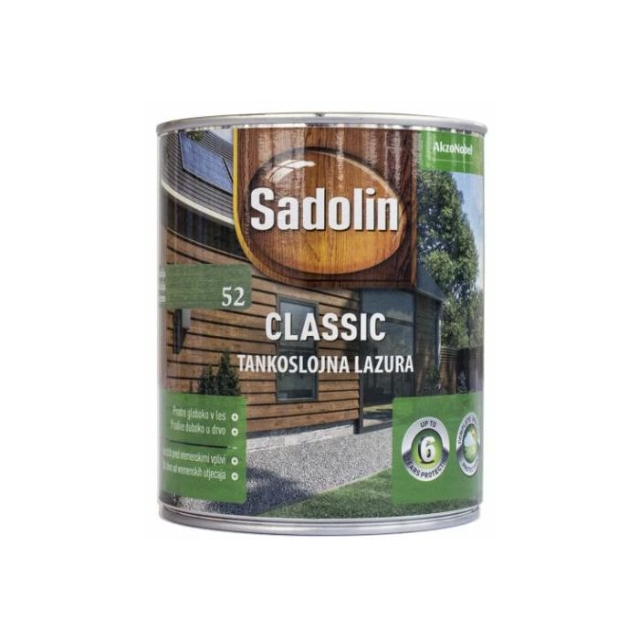 Specijalni premaz za drvo sadolin classic 0,75 l