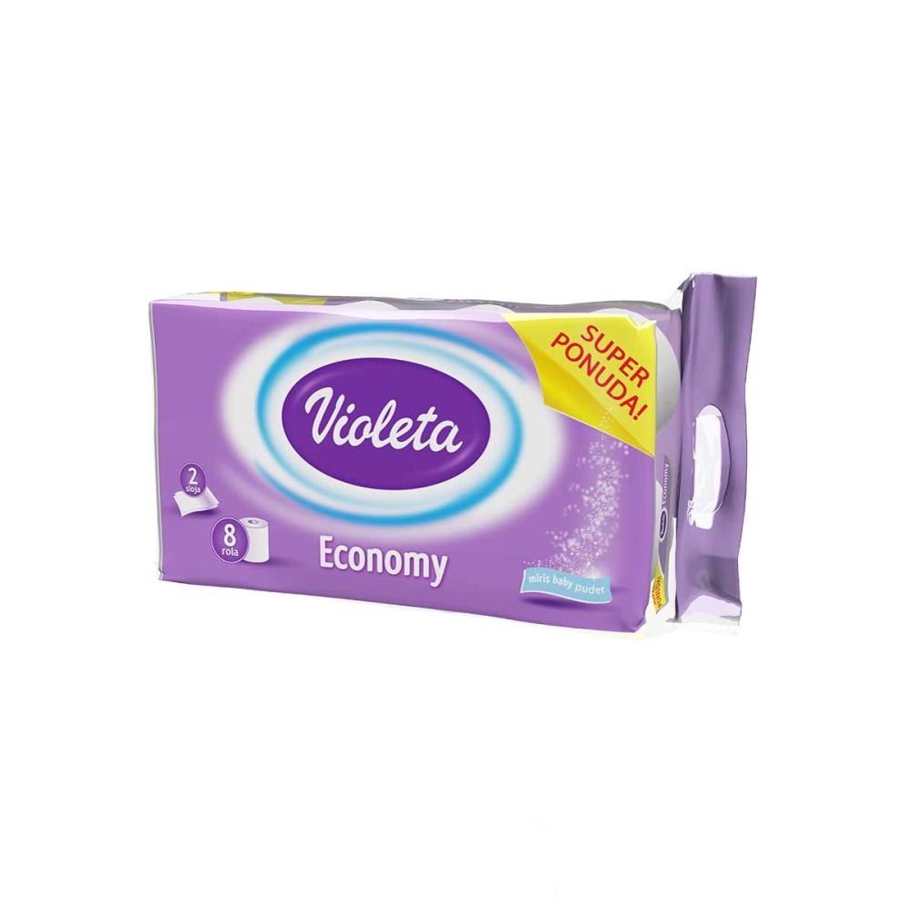 Toaletni papir violeta 8/1, 2 sloja