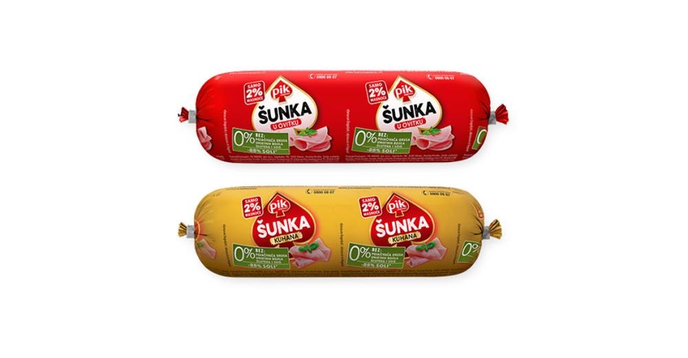 Pik vrbovec kuhana šunka ili šunka u ovitku 350 g