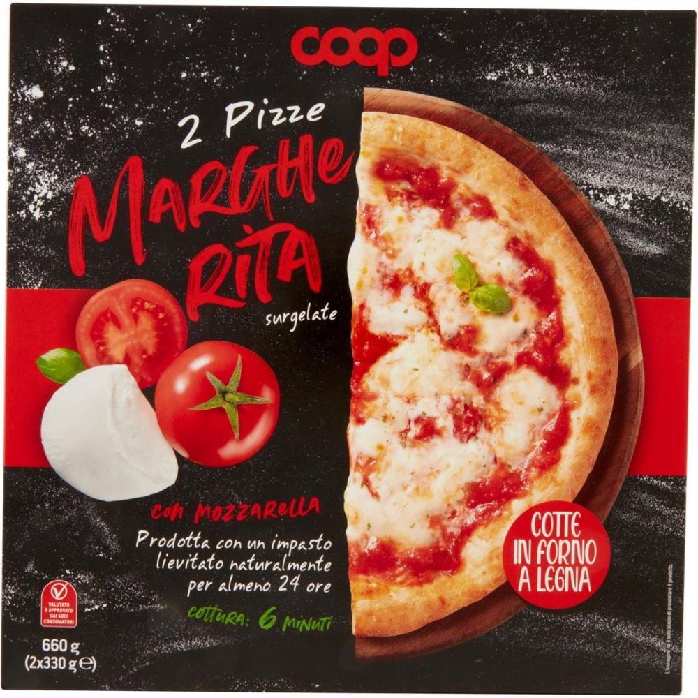 Pizza margherita 2 x 330 g