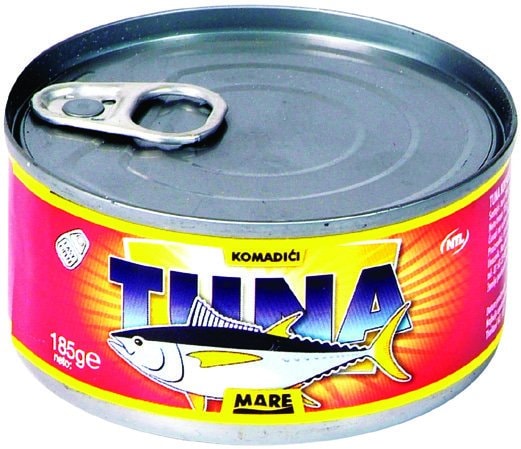 Tuna komadi u ulju ocijeđena masa: 130 g