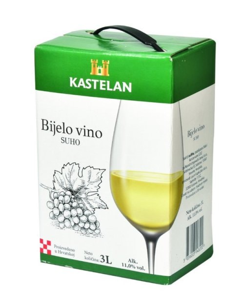 Vino stolno bijelo 3 l