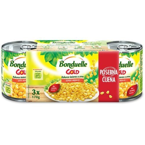 Gold kukuruz šećerac 3x170g