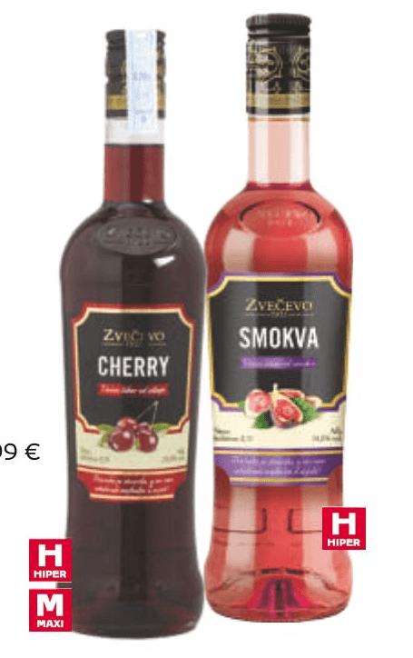 Liker 0,7 L Zvečevo