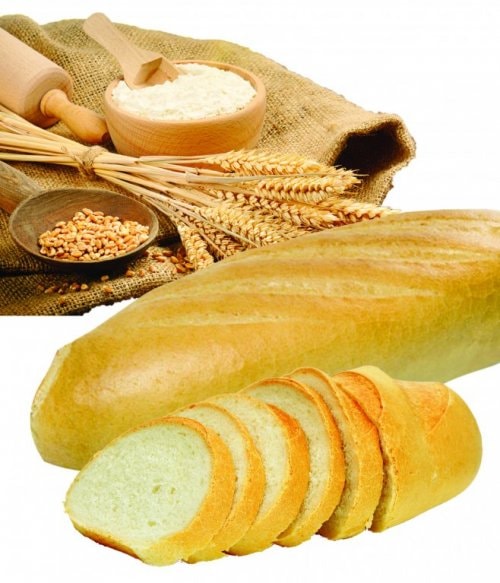 Kruh pšenični polubijeli 500 g