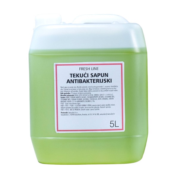 Tekući sapun antibakterijski 5l