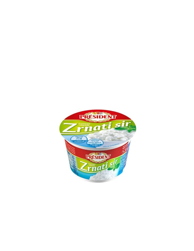 President sir svježi zrnati 200 g