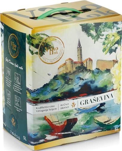Vino graševina ilok 5 L