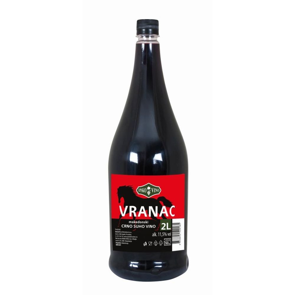 Epsko vino vranac makedonija 2l